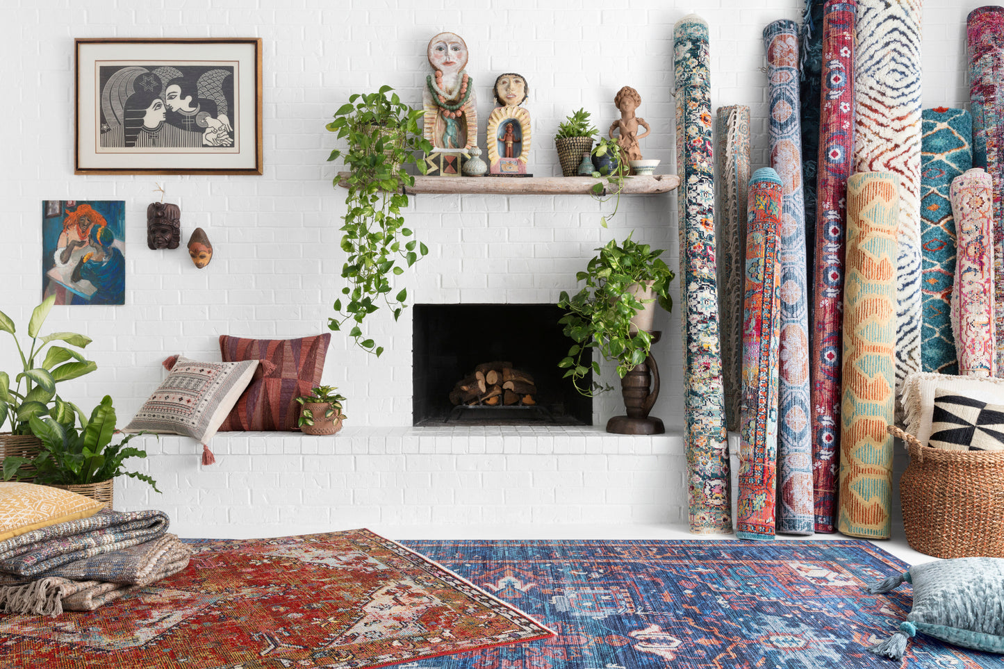 SI-301 : Tapis JUSTINA BLAKENEY en fibre synthétique
