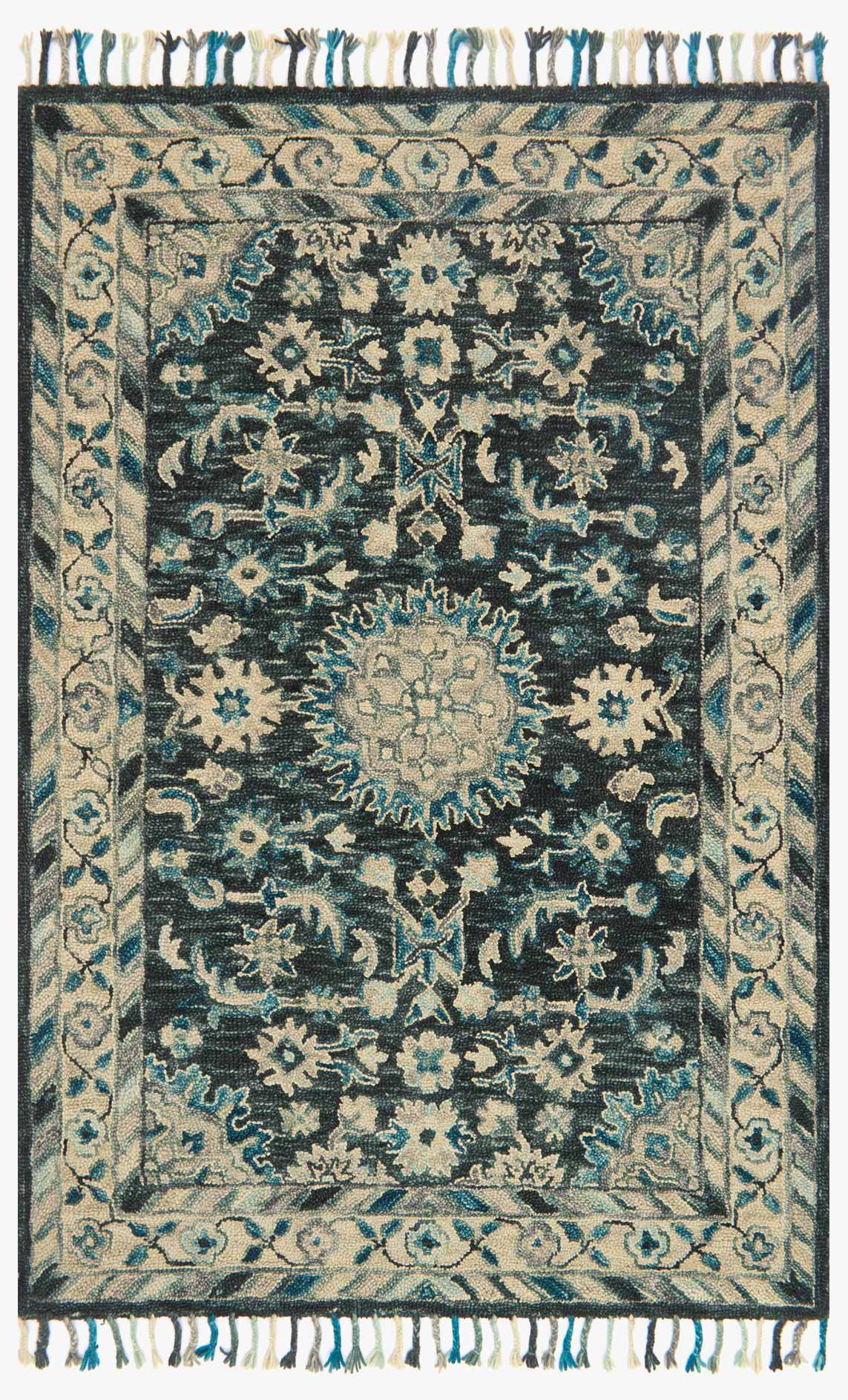 ZR-750: Wool rug - hand knotted