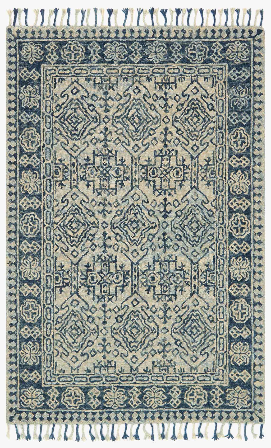ZR-501: Wool rug - hand knotted