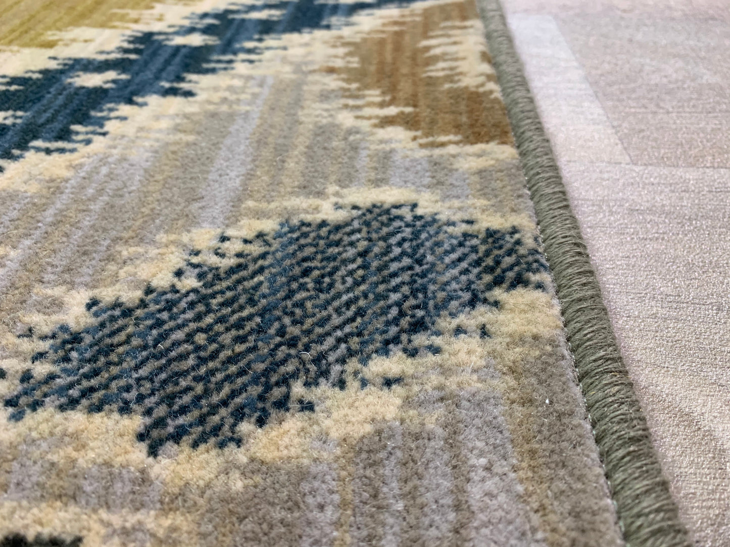 Contemporary wool rug