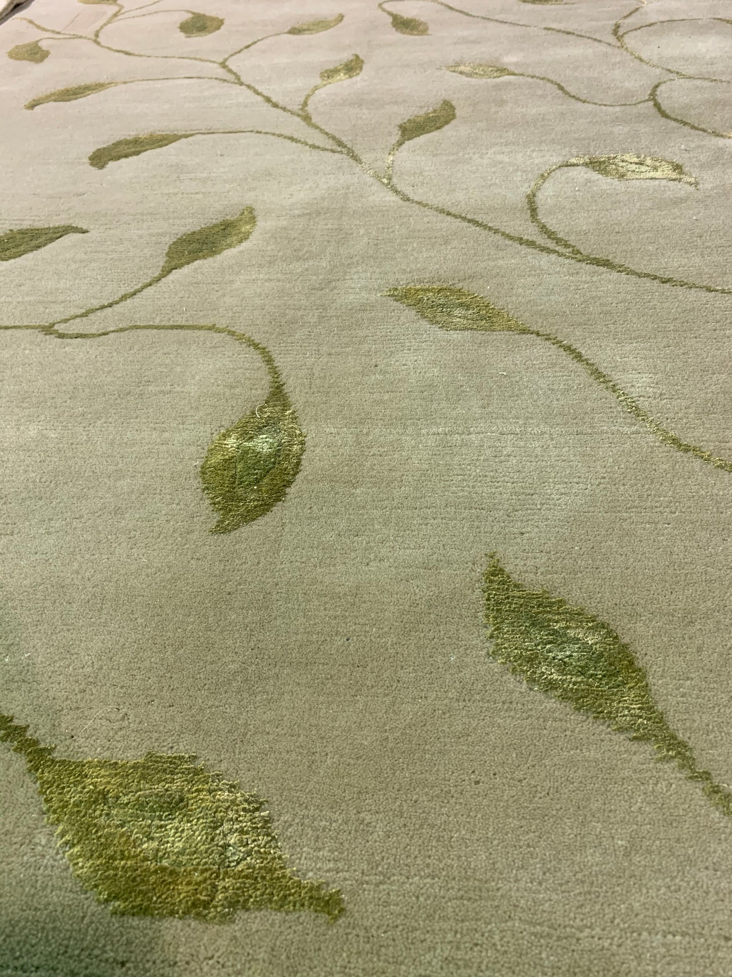 C-7049 : Tapis en laine & soie - noué main