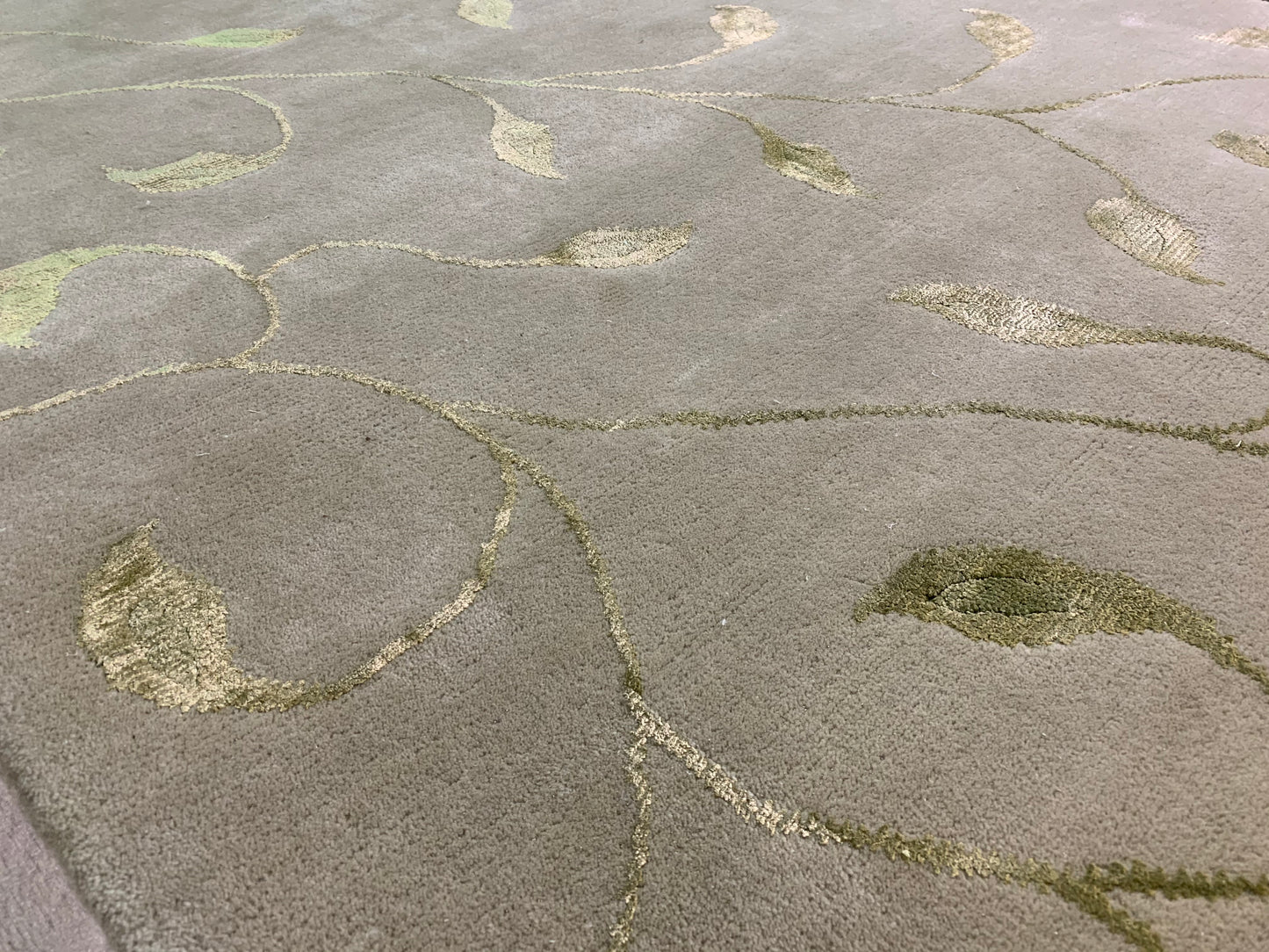 C-7049 : Tapis en laine & soie - noué main