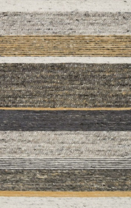 Salsa-W: High Range wool rug - hand knotted / Customizable colors