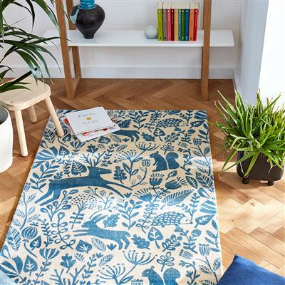 SL-23508 : Tapis imprimé sur laine