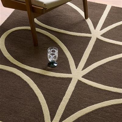 LS-59401 : Tapis ORLA KIELY en laine tuftée