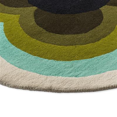 SFO-7: ORLA KIELY round rug in tufted wool