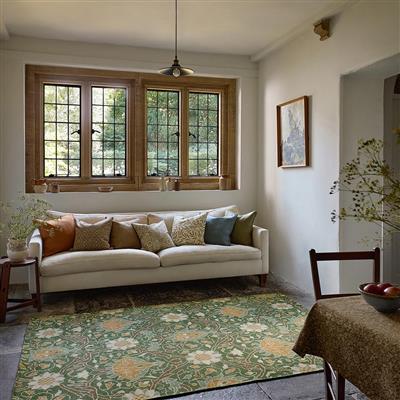 MW-30507 : MORRIS & CO Hand-Knotted Wool Rug