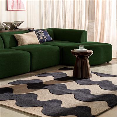 MM-33905 : Tapis MARIMEKKO en laine tuftée