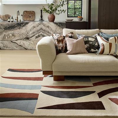 HA-43905 : Tapis en laine tuftée