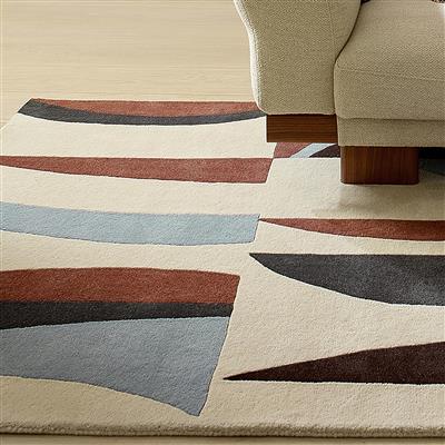 HA-43905 : Tapis en laine tuftée