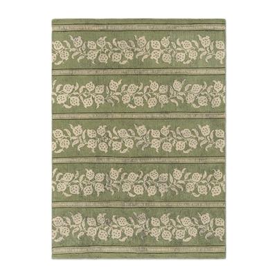 AF-48007 : Tapis en laine tuftée