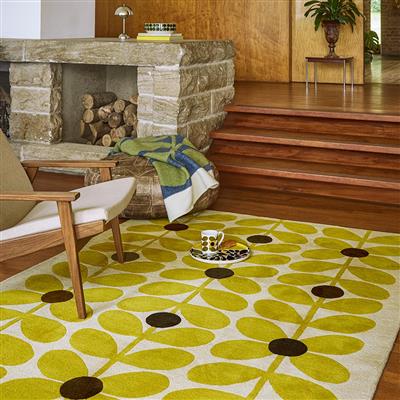 SS-58106 : Tapis ORLA KIELY en laine tuftée