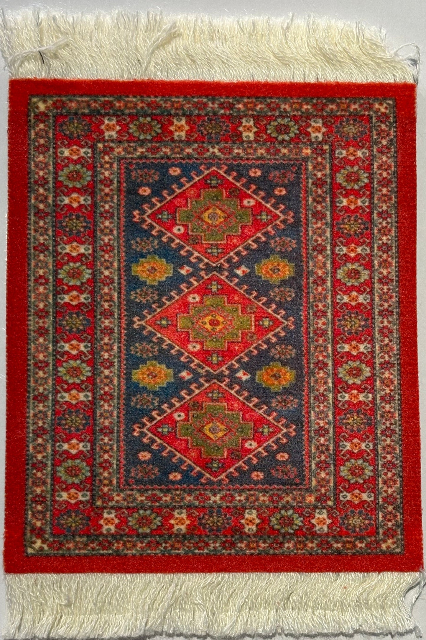Sous-verres imitation tapis orientaux (Réduction à l'achat de plusieurs)
