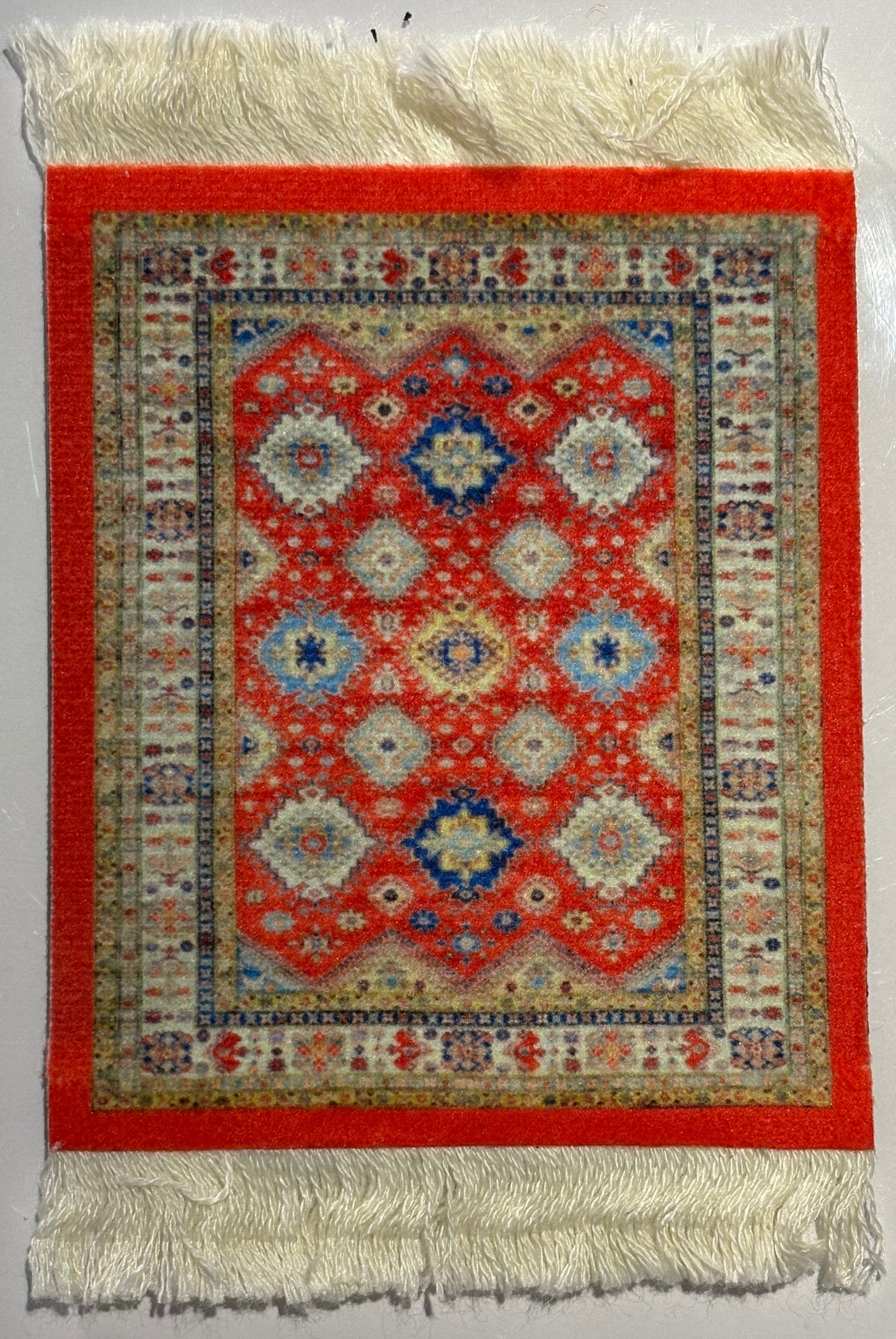 Sous-verres imitation tapis orientaux (Réduction à l'achat de plusieurs)