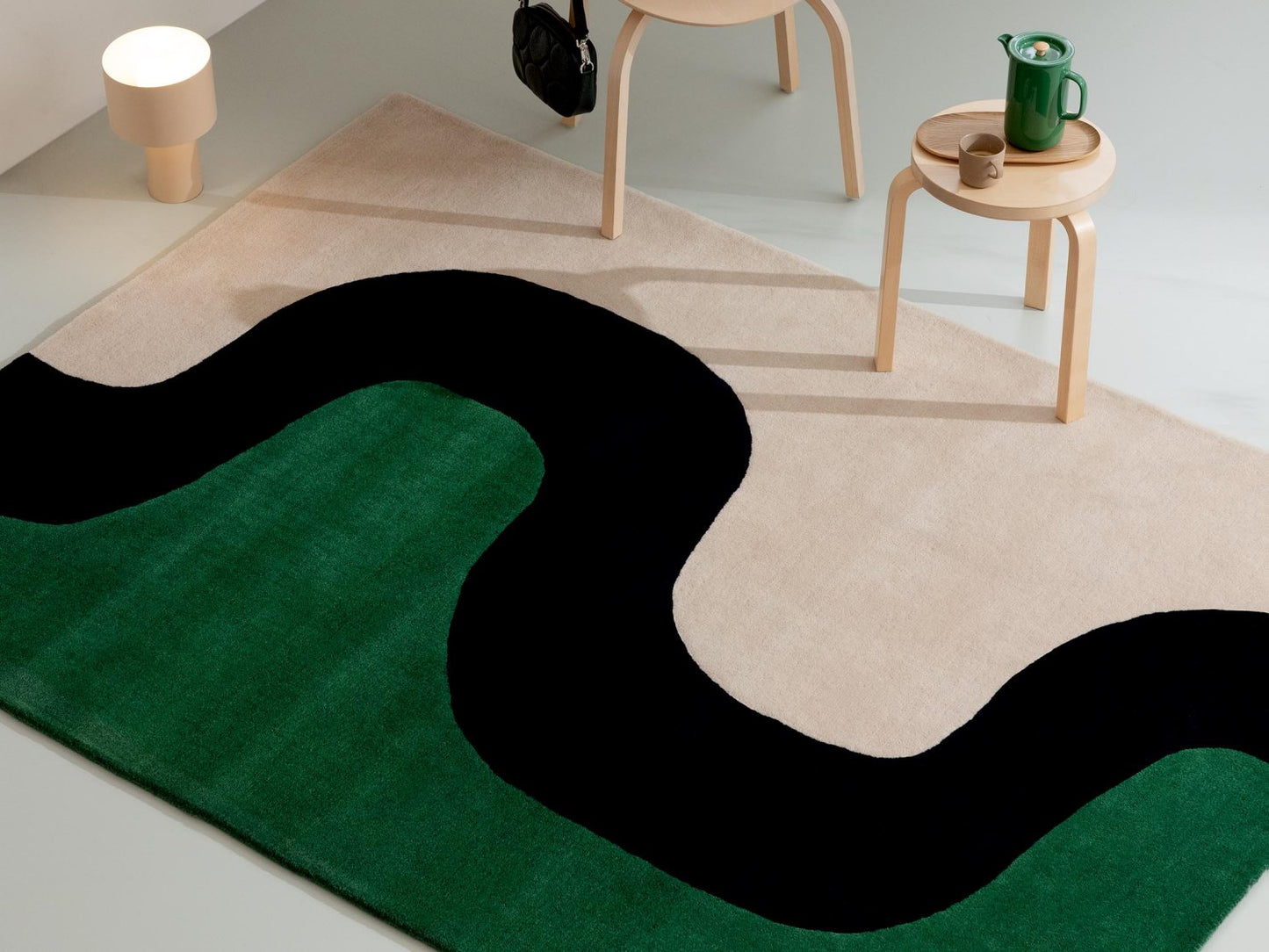 MM-32707 : Tapis MARIMEKKO en laine tuftée