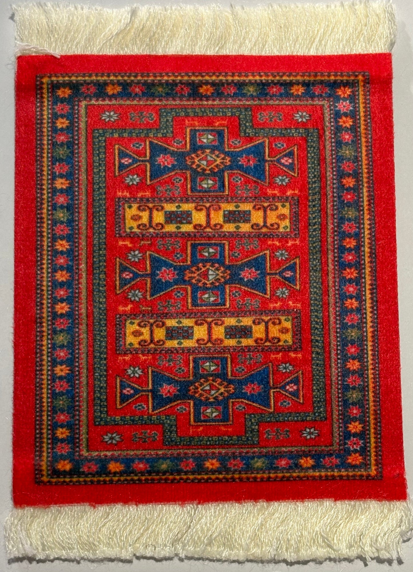 Sous-verres imitation tapis orientaux (Réduction à l'achat de plusieurs)