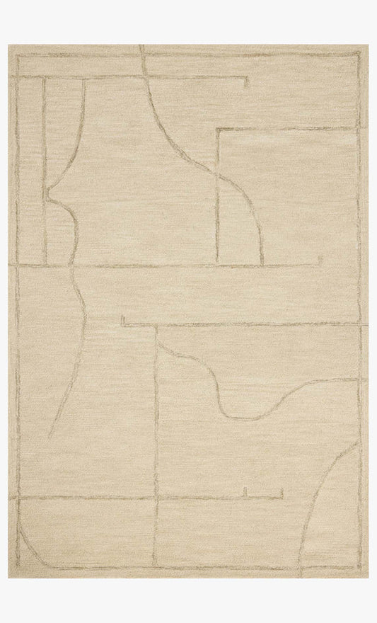 BA-101 : Tapis en laine tuftée