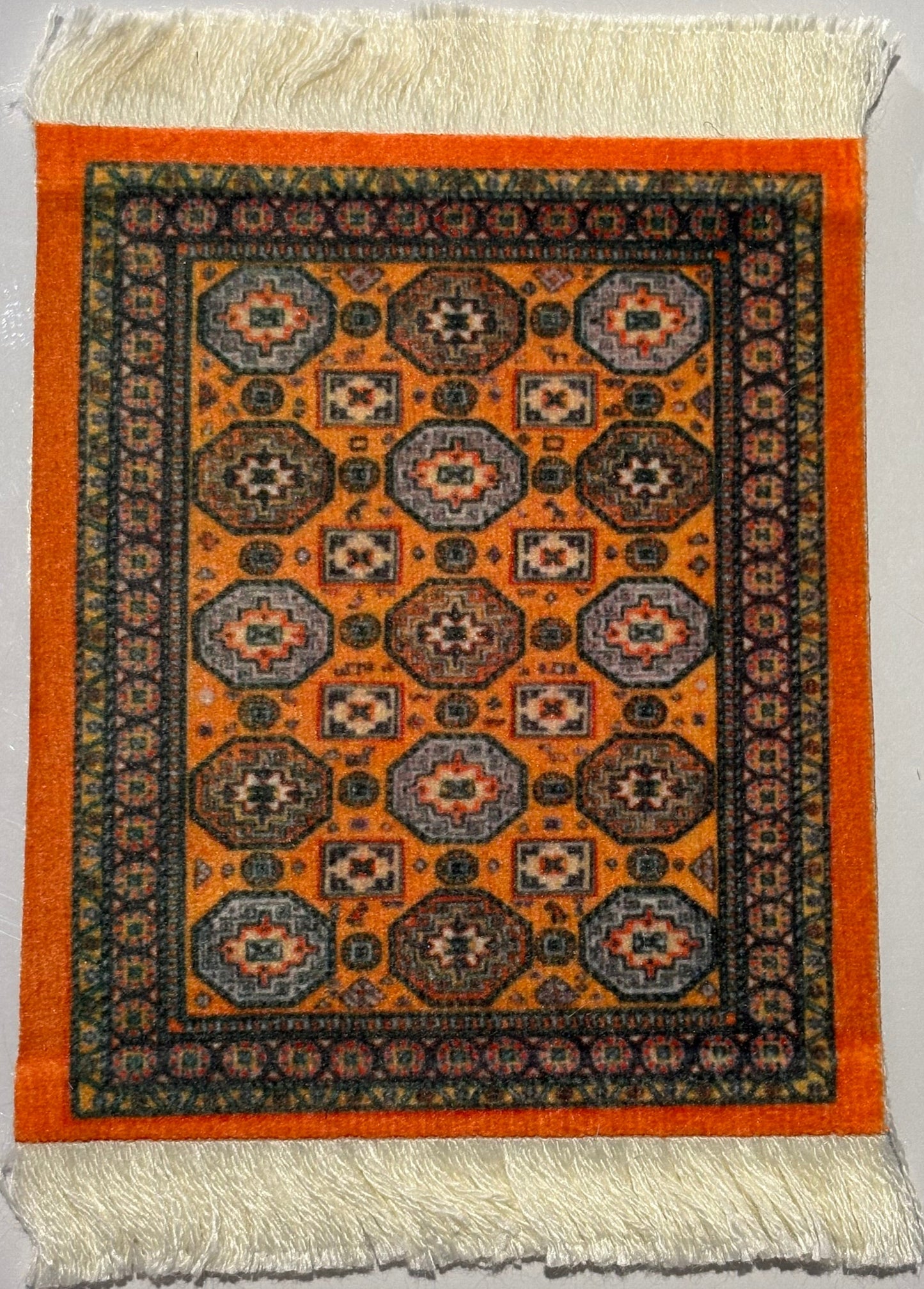 Sous-verres imitation tapis orientaux (Réduction à l'achat de plusieurs)