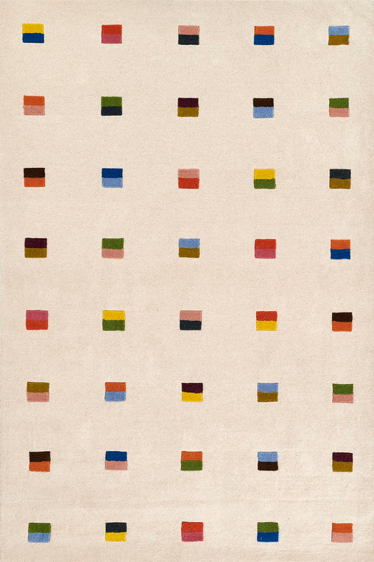 FO-101 : Tapis en laine tuftée