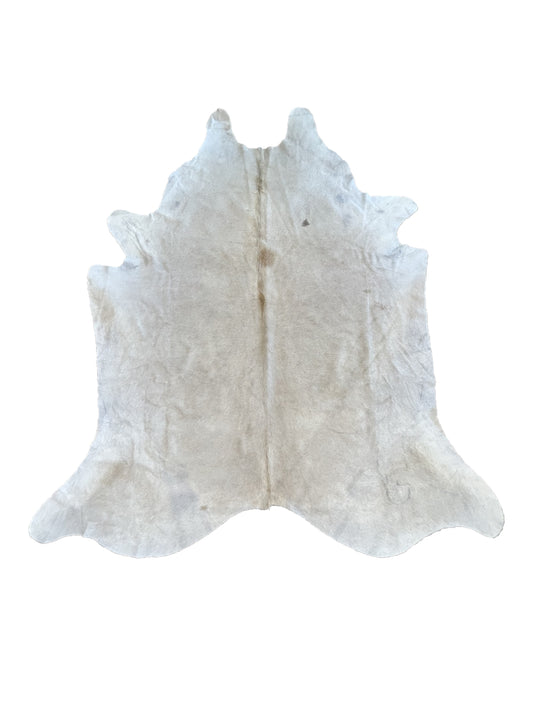 LL-7: Cowhide rug - Very large ivory / beige