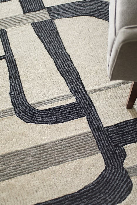 MG-101 : Tapis en laine tuftée