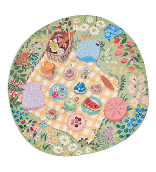 PLG-201: Soft Polyester Rug for Children
