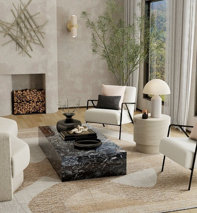 PL-101 : Tapis en laine tuftée