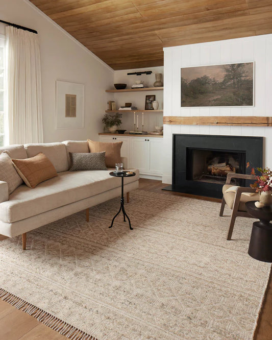 RI-501 : Tapis réversible en laine - noué main