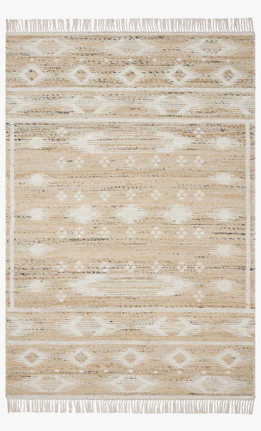 RI-301 : Tapis réversible en laine - noué main