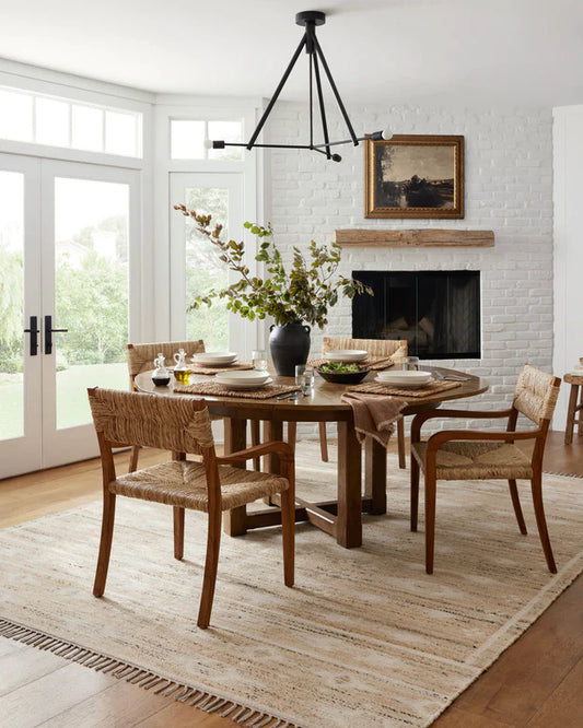 RI-301 : Tapis réversible en laine - noué main