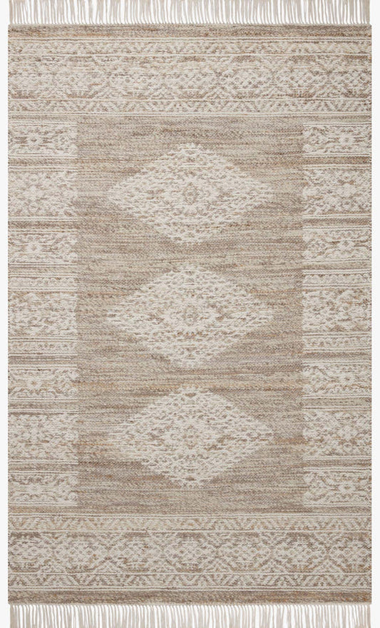 RI-201 : Tapis réversible en laine - noué main