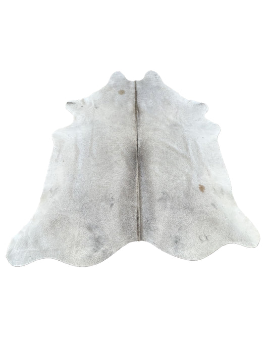 S-6: Cowhide rug - Medium ivory