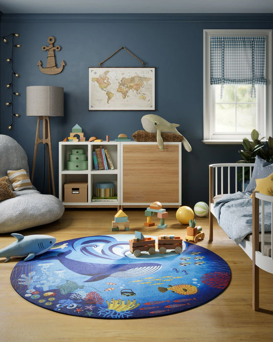 PLG-301: Soft polyester rug for children