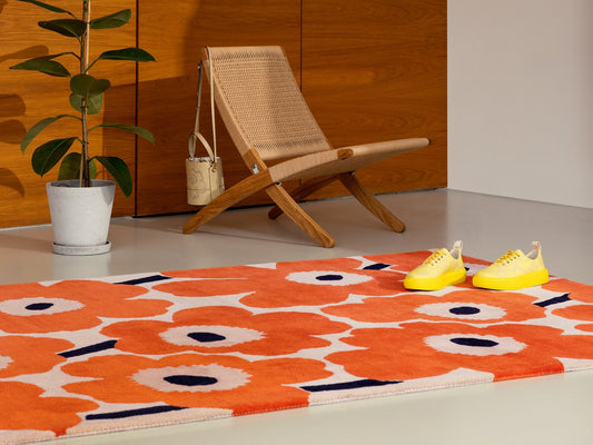 MM-32403 : Tapis MARIMEKKO en laine tuftée