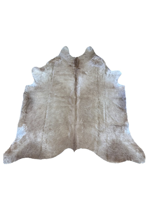 LL-9: Cowhide rug - Very large gold