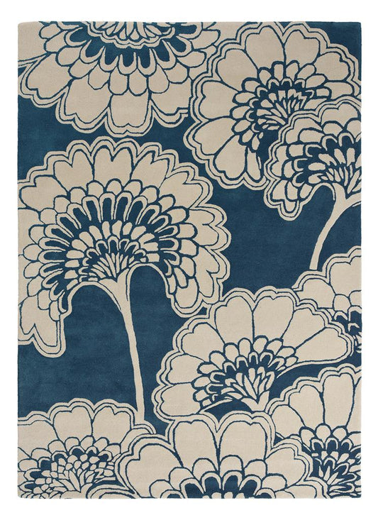 FB-39708 : Tapis FLORENCE BROADHURST en laine tuftée