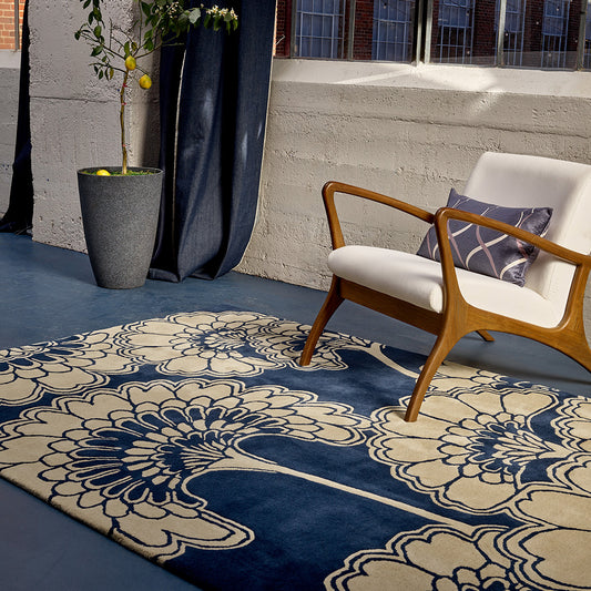 FB-39708 : Tapis FLORENCE BROADHURST en laine tuftée