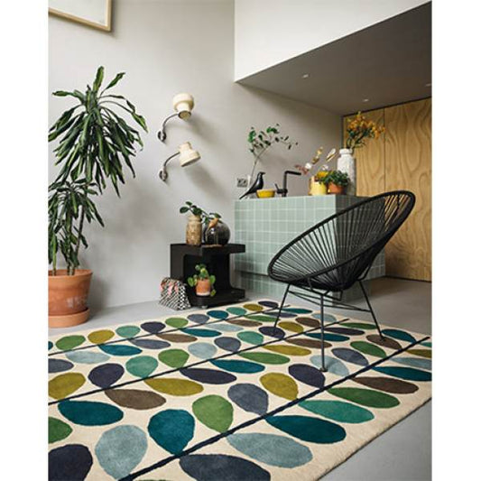 MSK-6 : Tapis ORLA KIELY en laine tuftée