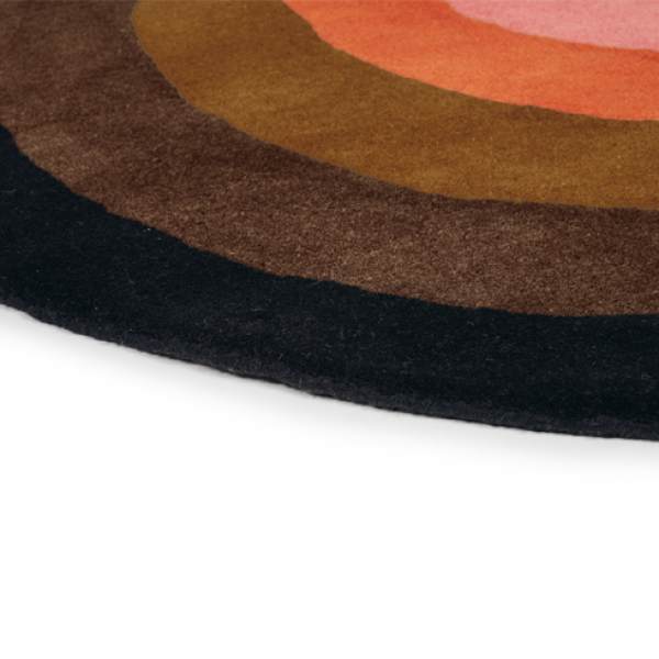 SFP-6: ORLA KIELY round tufted wool rug