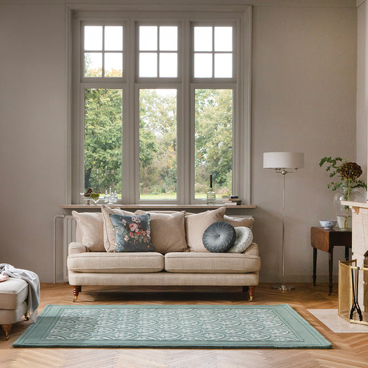 LA-80807 : Tapis LAURA ASHLEY en laine tuftée