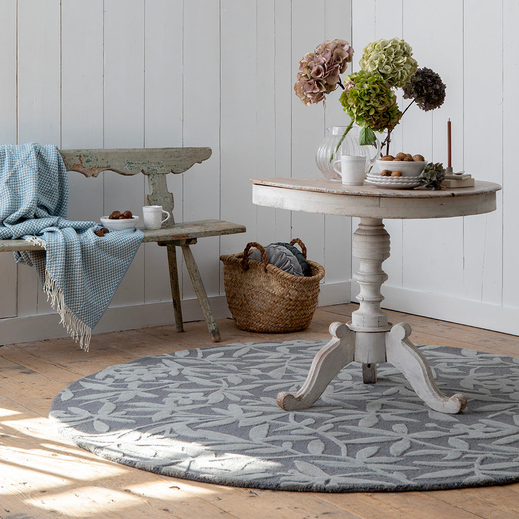 LA-80904 : Tapis LAURA ASHLEY en laine tuftée