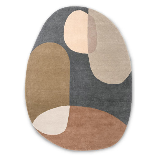 DO-95105: Tufted wool rug