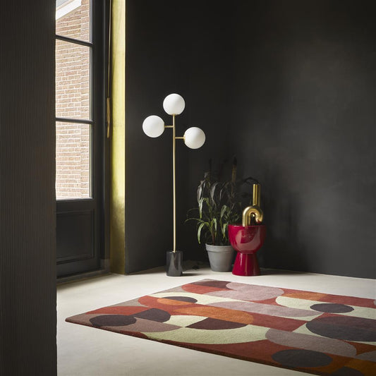 DO-95203: Tufted wool rug