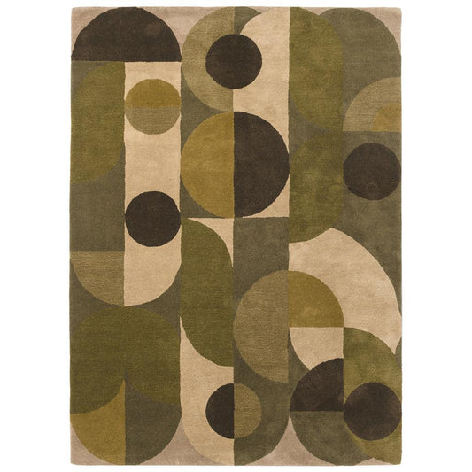 DO-95207: Tufted wool rug