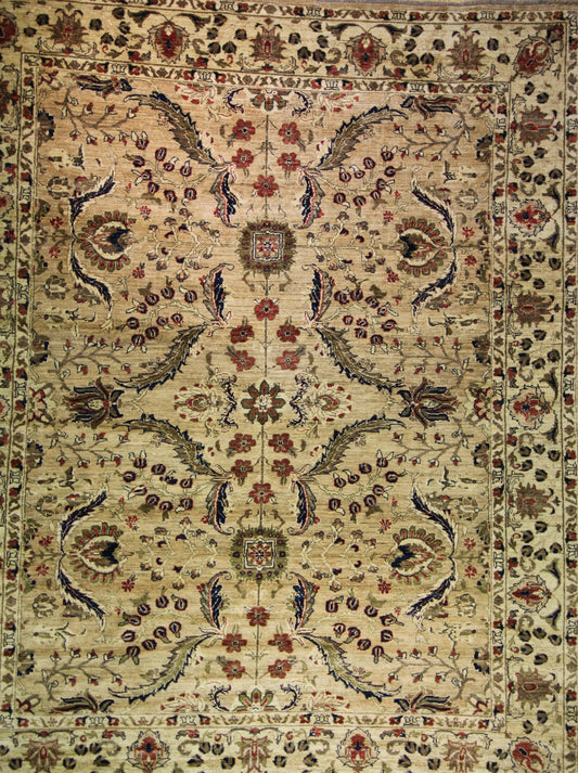 Classic Chobi wool rug - hand knotted