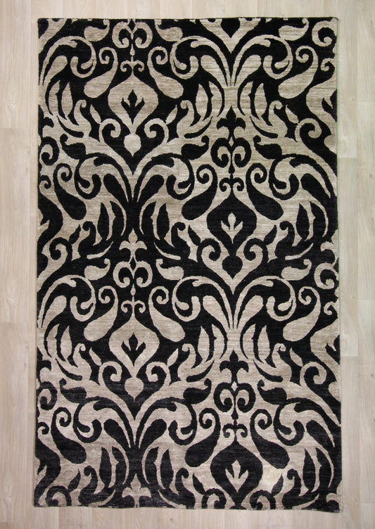 Classic bamboo rug - hand knotted