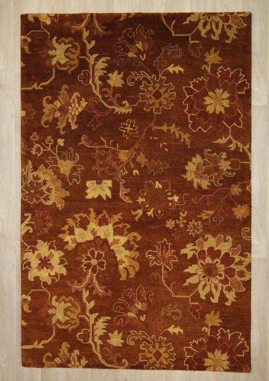 Classic tufted wool rug