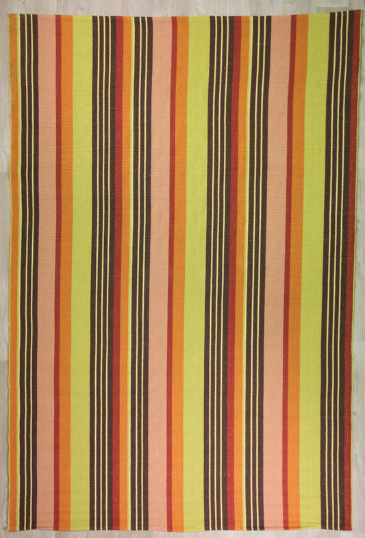 DB-516: Colorful striped rug
