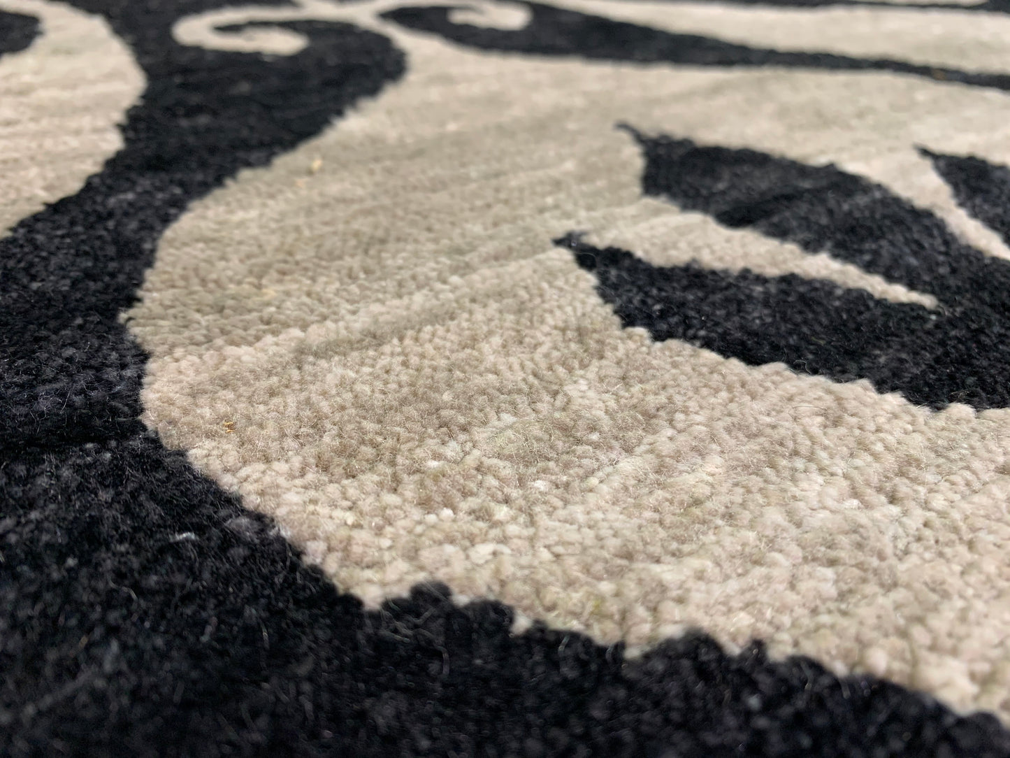 Classic bamboo rug - hand knotted