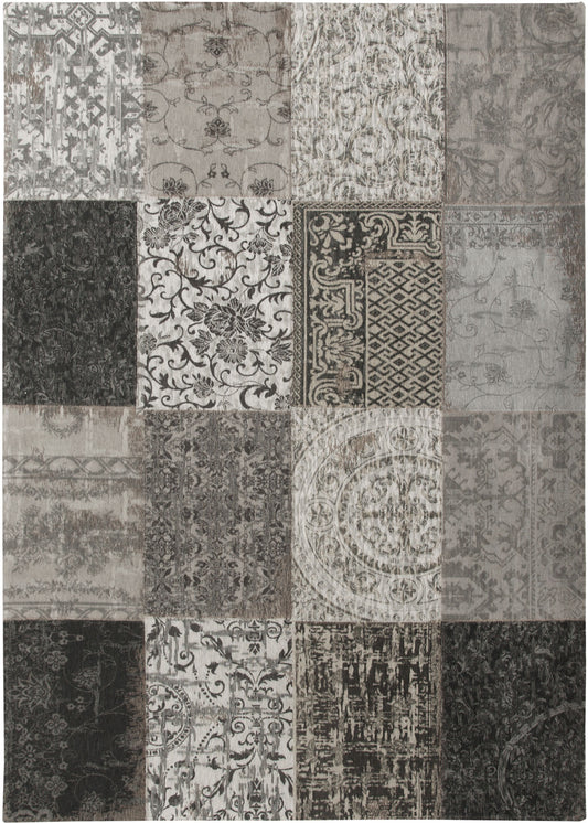V-120: Jacquard patchwork rug